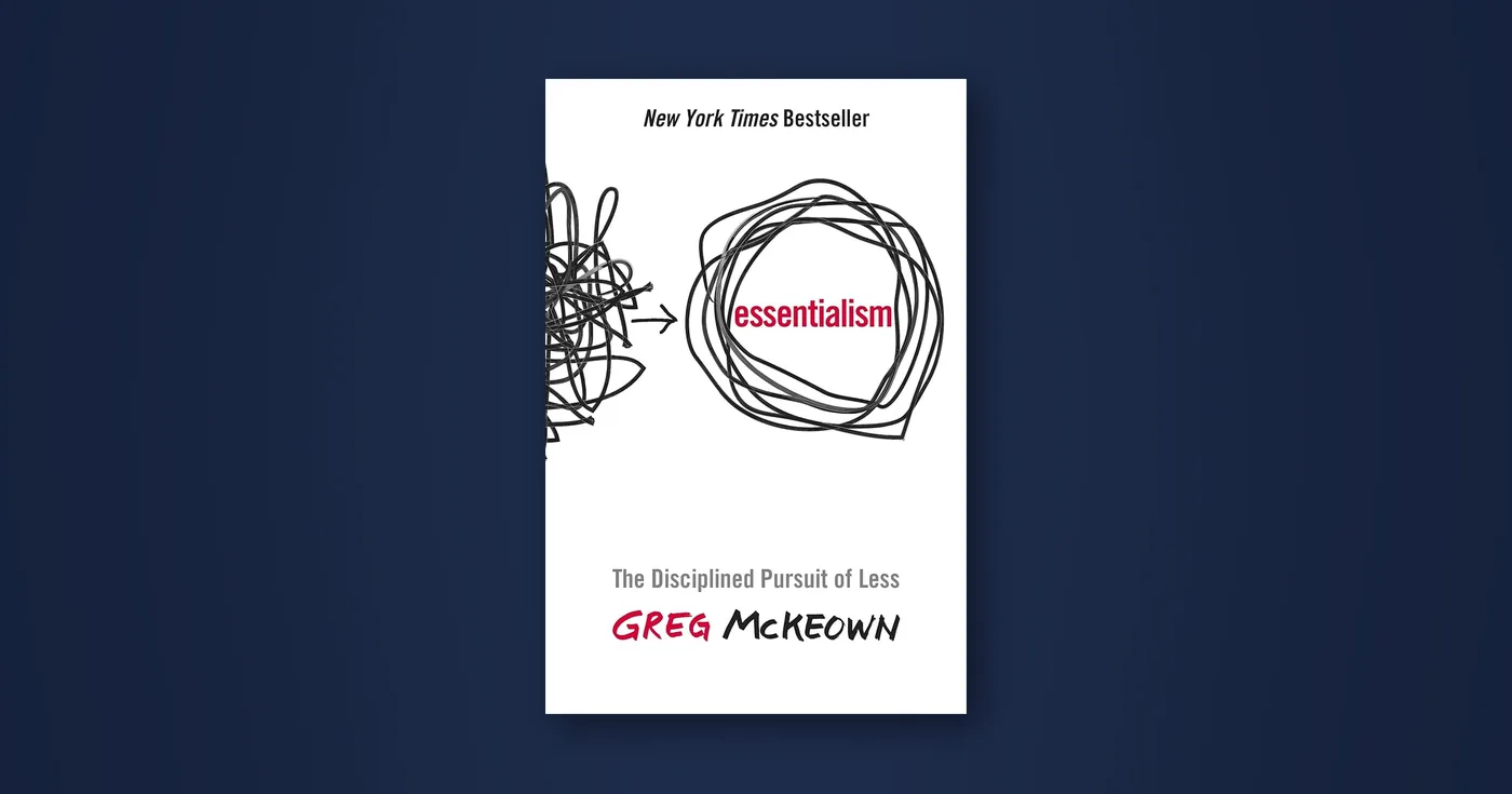 Front cover of Essentialism by Greg McKeown