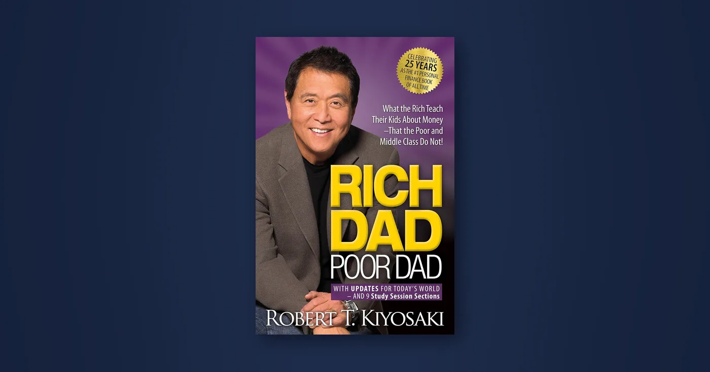 Front cover of Rich Dad Poor Dad by Robert T. Kiyosaki