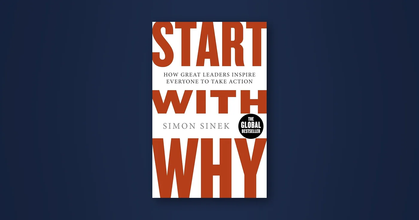 Front cover of Start With Why by Simon Sinek